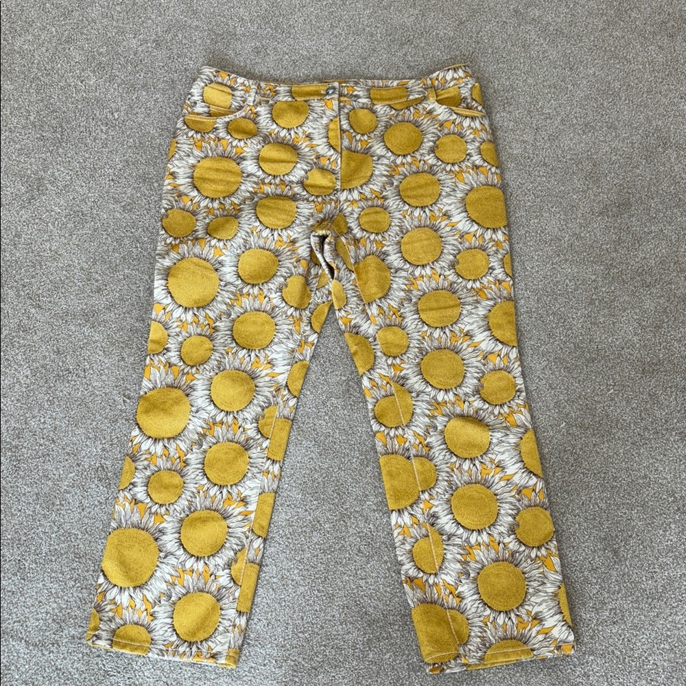 Akris Punto Hello Sunshine pants size 14 - Picture 2 of 6
